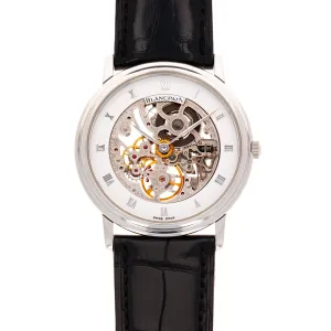 Blancpain Platinum Skeleton Watch Ref. 0021