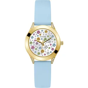 Blue Silicone Watch