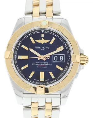 Breitling Galactic 41 18K YG/SS C49350