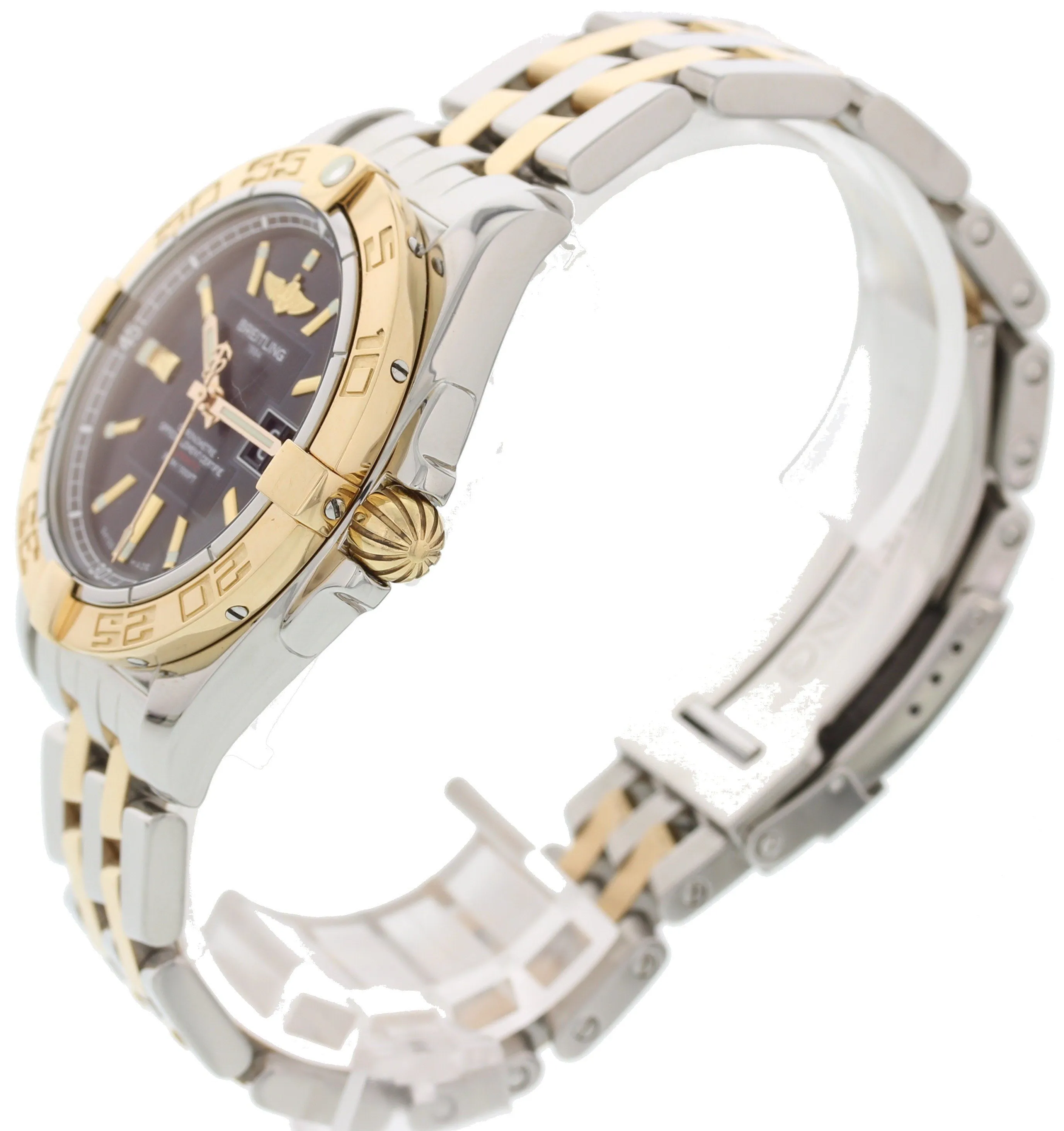 Breitling Galactic 41 18K YG/SS C49350
