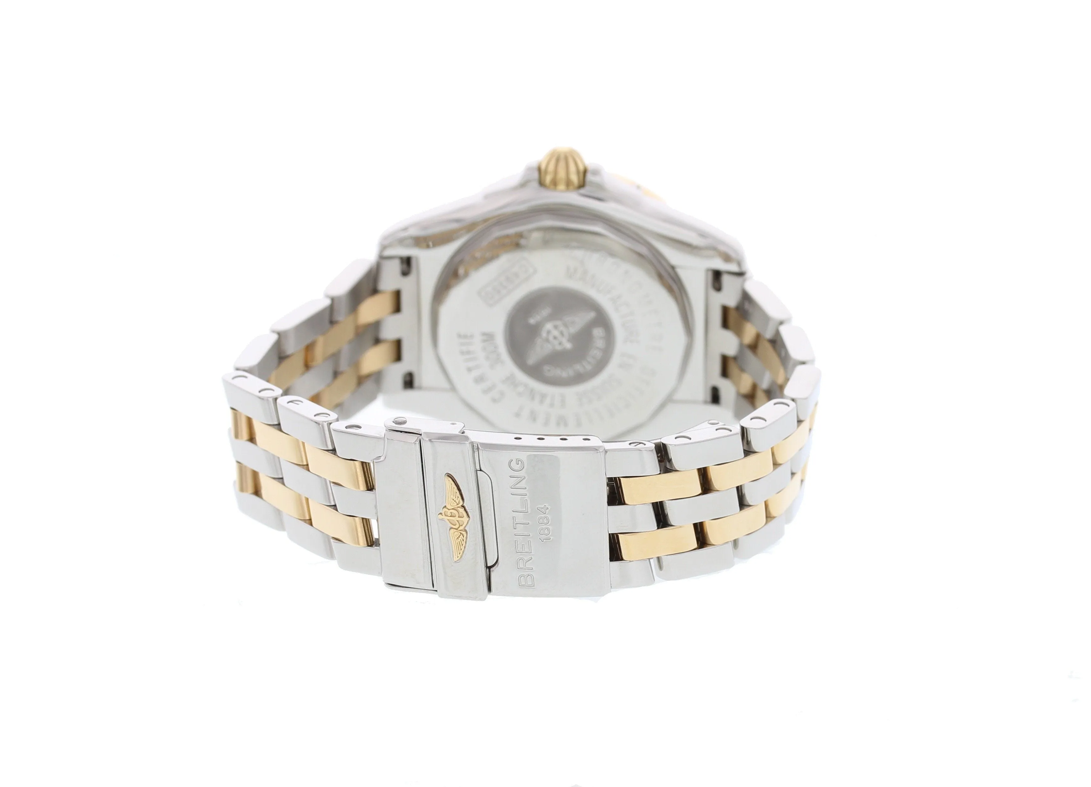 Breitling Galactic 41 18K YG/SS C49350