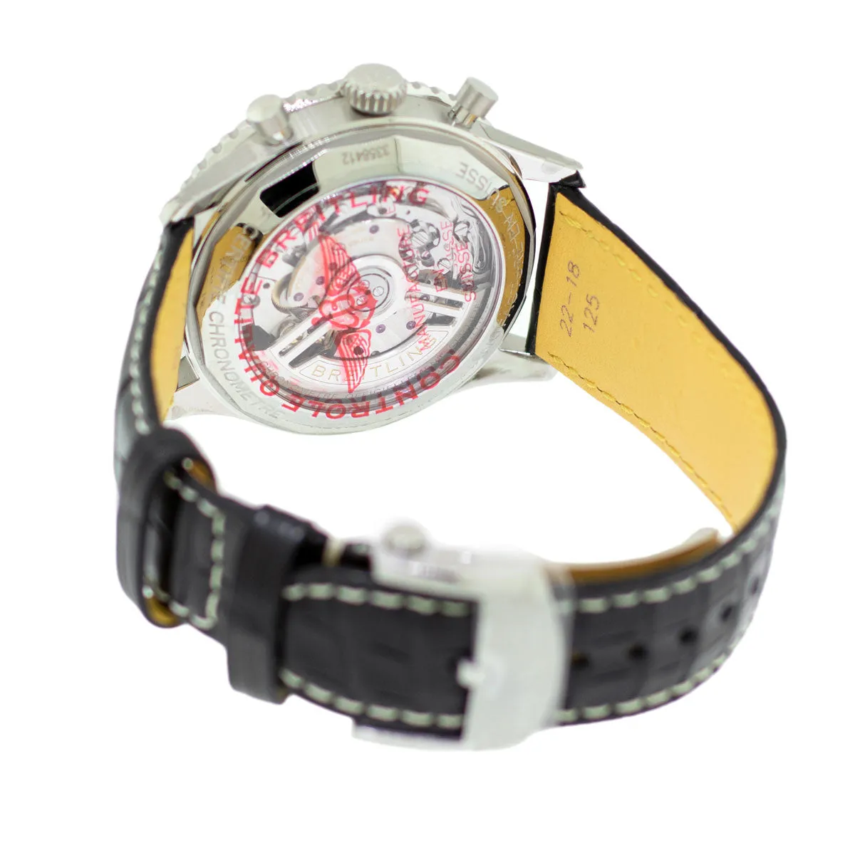 Breitling Navitimer B01 Chronograph 43mm Stainless Steel Black Index Dial AB0138211