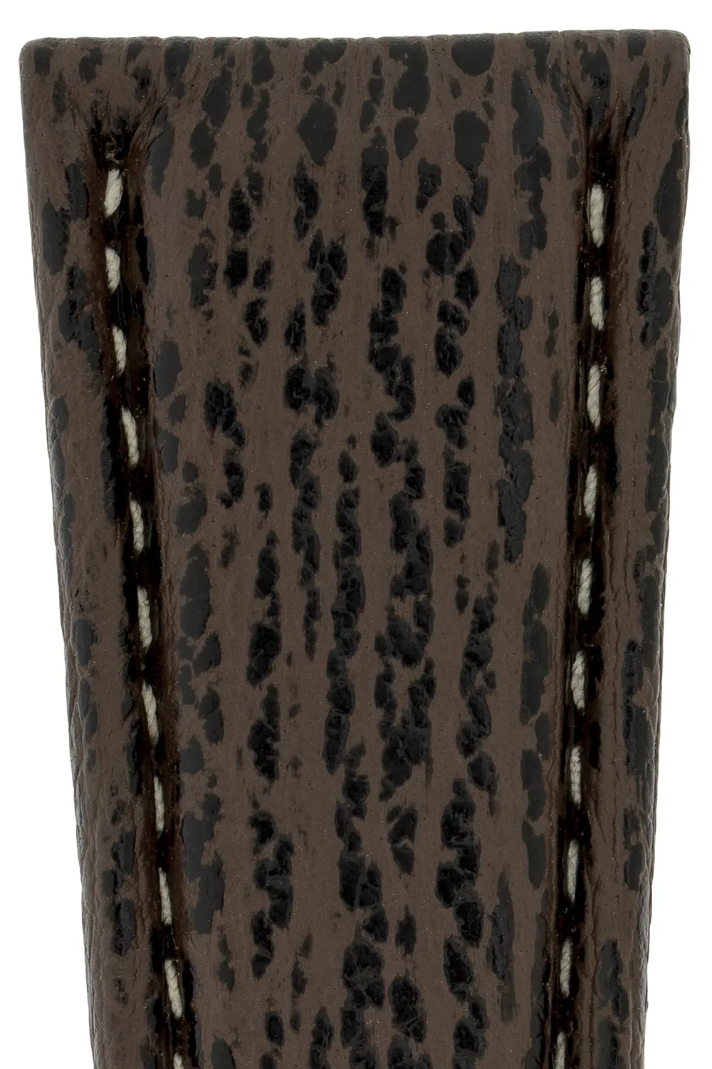 Breitling-Style Shark Deployment Watch Strap in BROWN