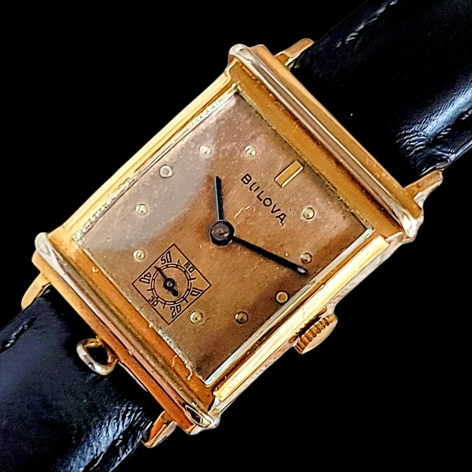 BULOVA 1941 "Two Tone" Watch - Rose Gold Dial