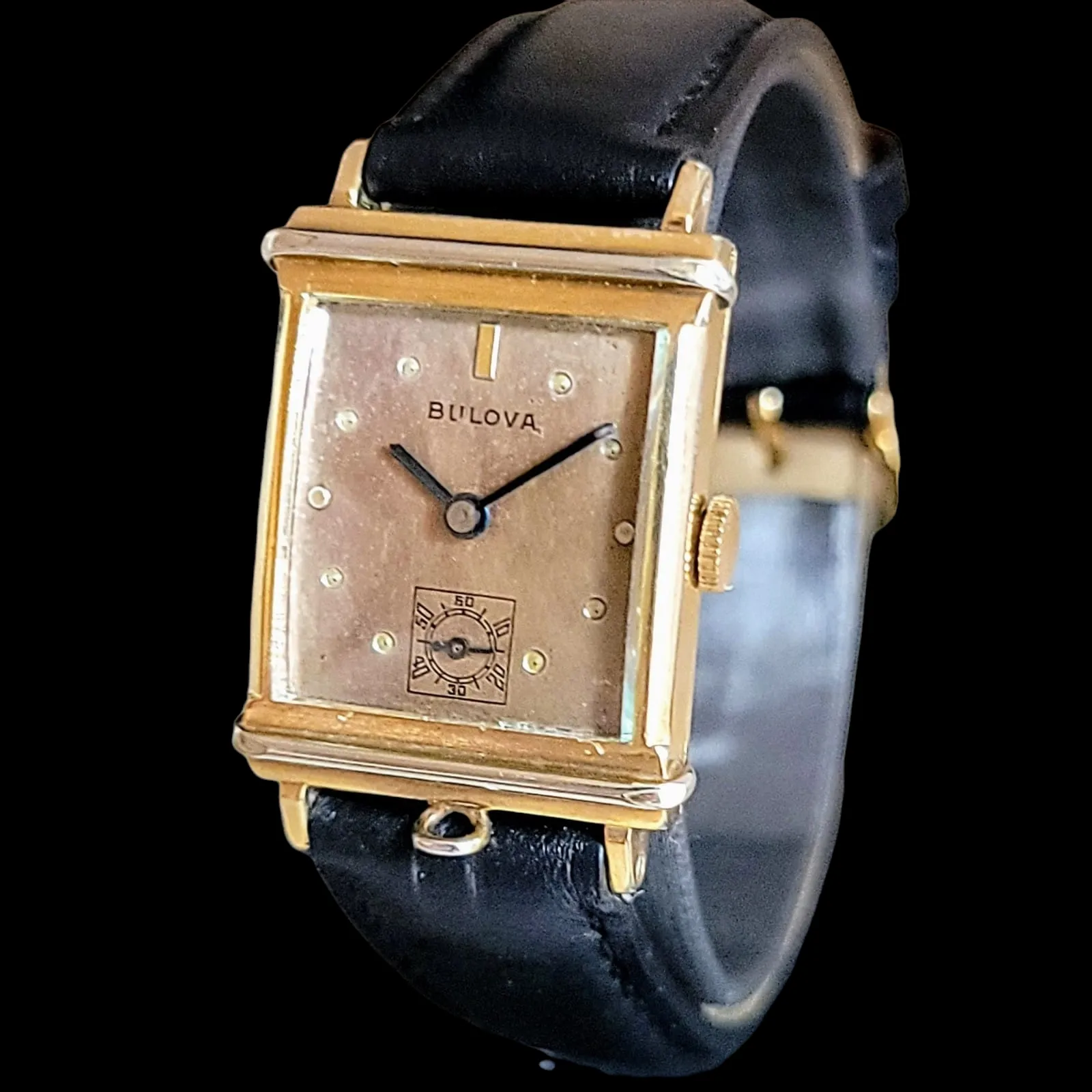 BULOVA 1941 "Two Tone" Watch - Rose Gold Dial