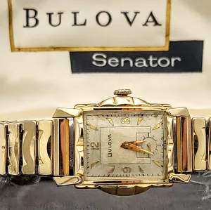 BULOVA 1957 "Senator H" Watch