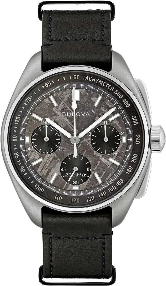 Bulova Meteorite Limited Edition Lunar Pilot Quartz Men's Watch 96A312