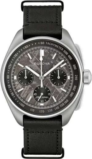 Bulova Meteorite Limited Edition Lunar Pilot Quartz Men's Watch 96A312