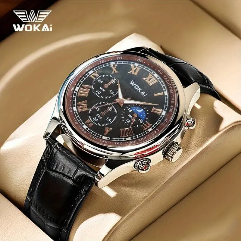Business Men's Sports Quartz Watch – Trendy Casual Style