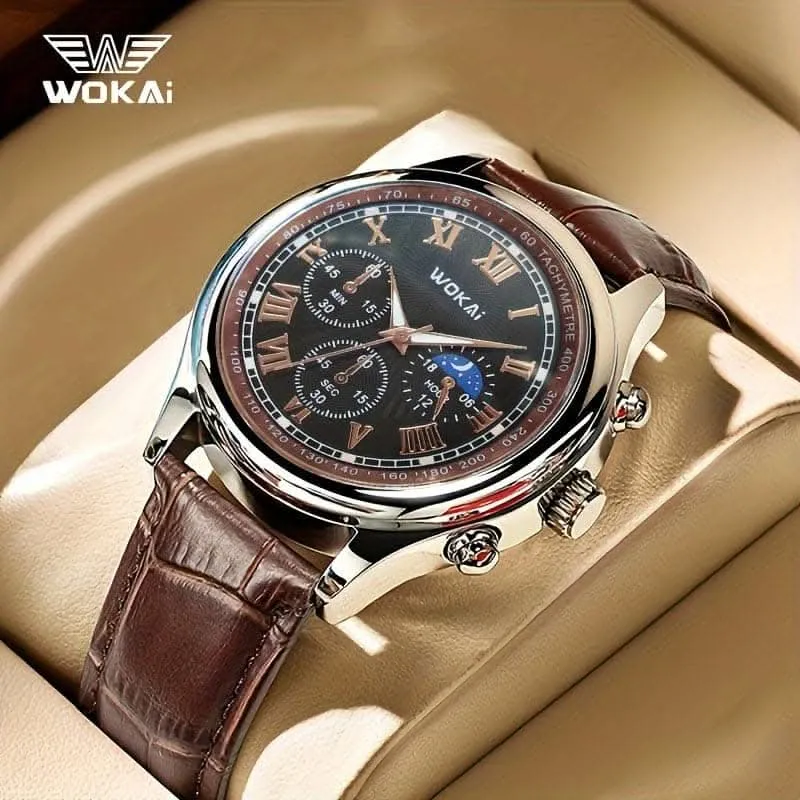 Business Men's Sports Quartz Watch – Trendy Casual Style