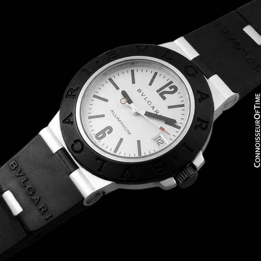 Bvlgari Bulgari Diagono Mens Automatic Watch, AL38A - Aluminum & Rubber