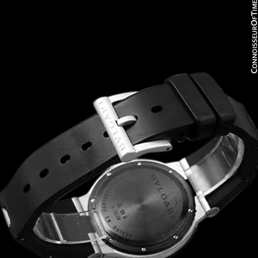 Bvlgari Bulgari Diagono Mens Automatic Watch, AL38A - Aluminum & Rubber