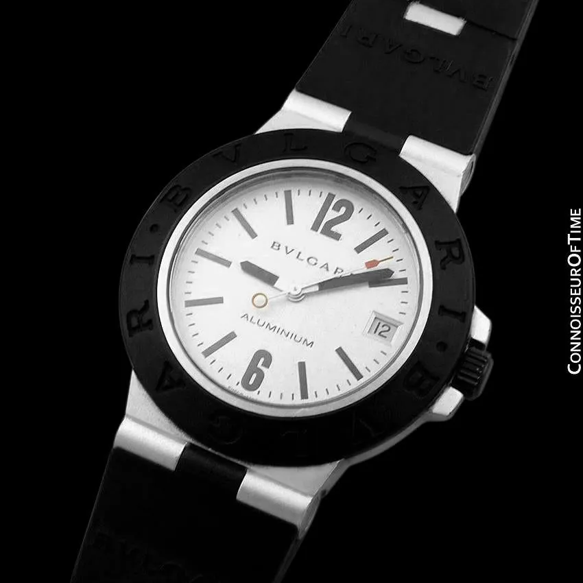 Bvlgari Bulgari Diagono Mens Automatic Watch, AL38A - Aluminum & Rubber
