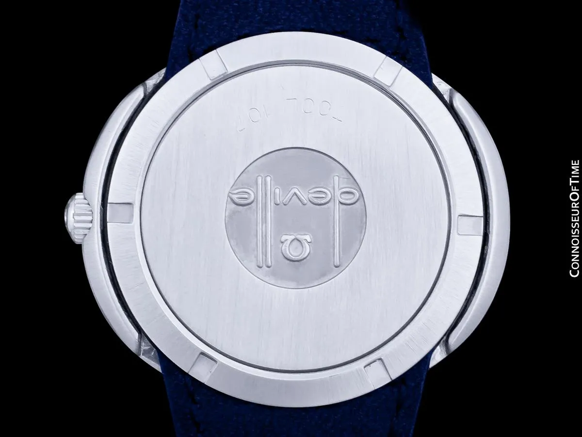 c. 1970 Omega Dynamic Vintage Mens Watch, Automatic, Day Date - Stainless Steel