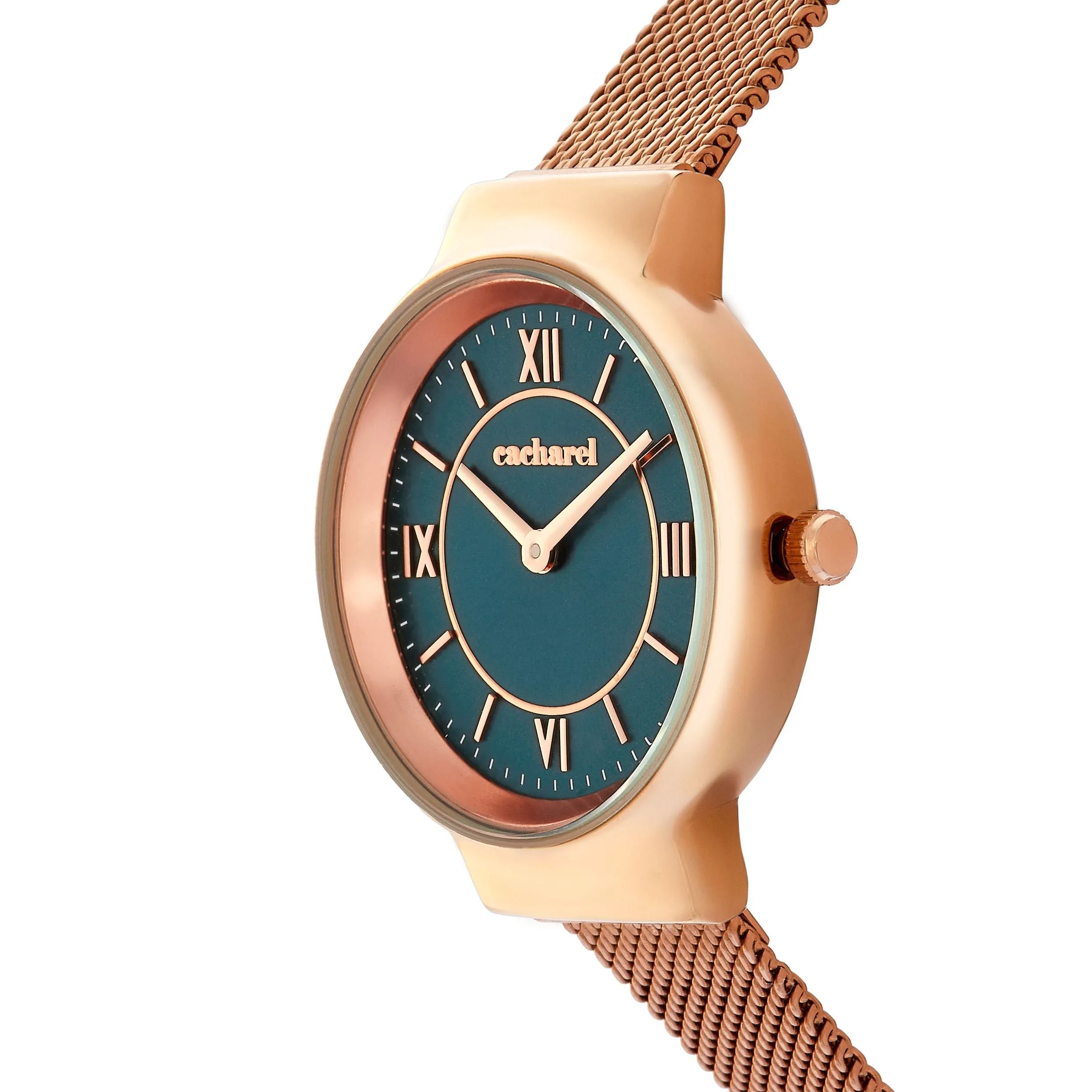 CACHAREL CMN492T - Watch Astrid Rosegold & Green