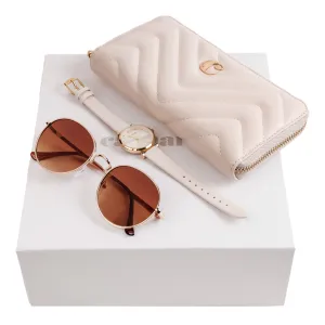 Cacharel CPLNS220G-Set Cacharel (travel purse, watch & sunglasses)