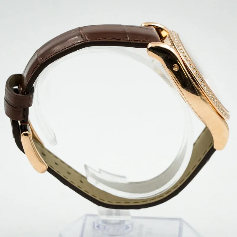 Carl F. Bucherer Manero Retrograde Diamond Bezel 18K Rose Gold 00.10901.03.16.01