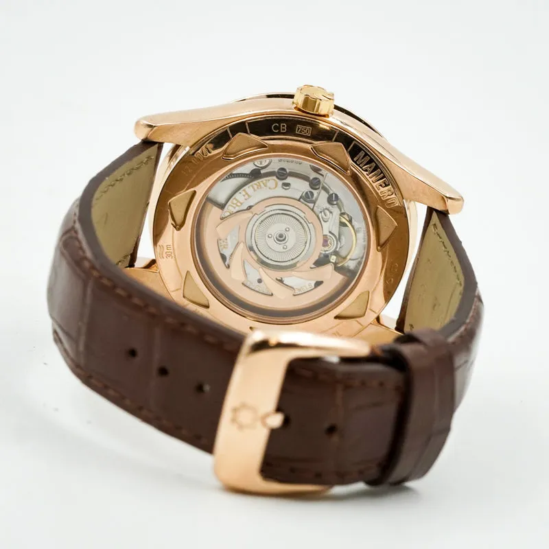Carl F. Bucherer Manero Retrograde Diamond Bezel 18K Rose Gold 00.10901.03.16.01