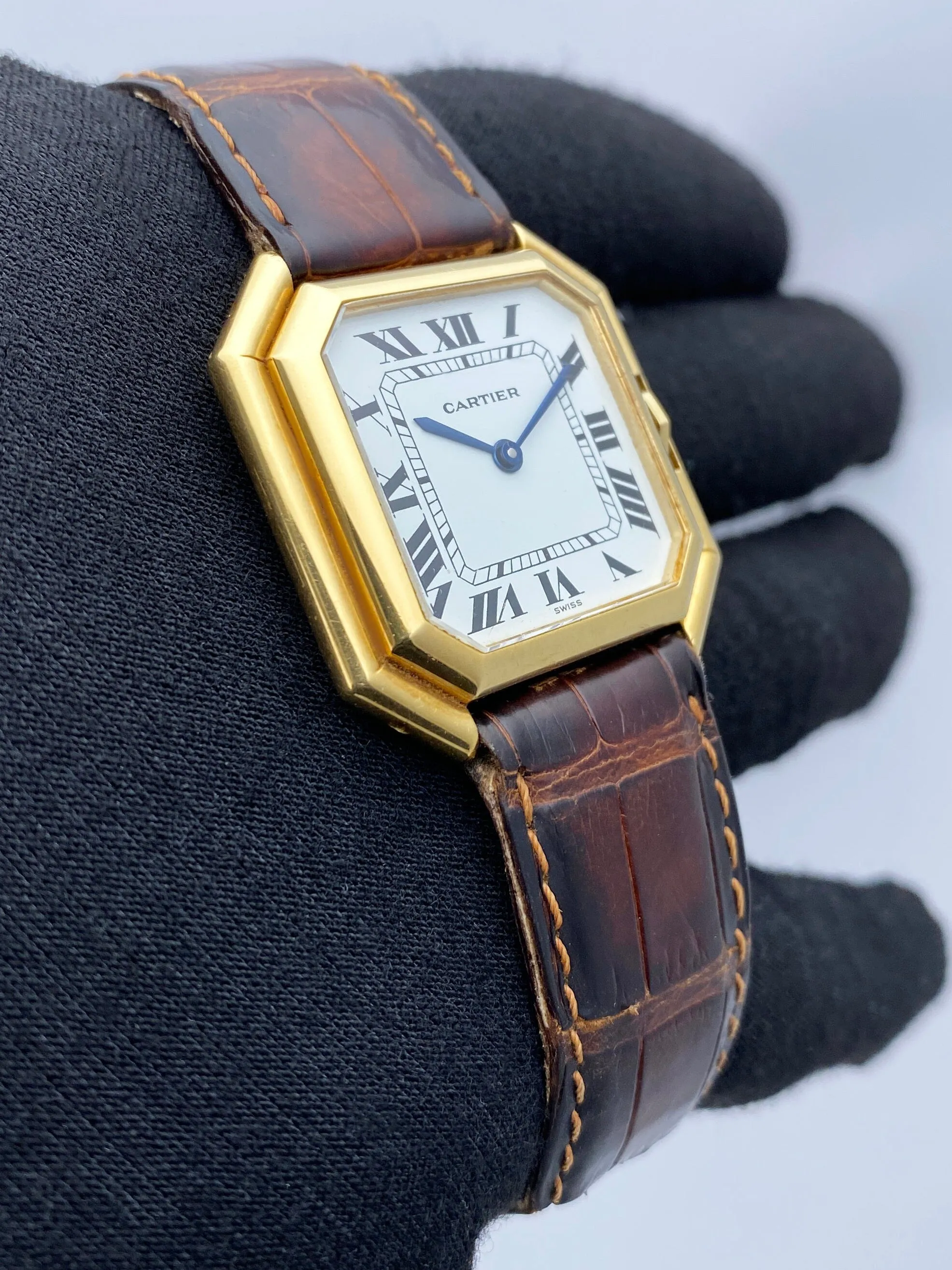 Cartier Ceinture Paris 1700 18K Yellow Gold Watch