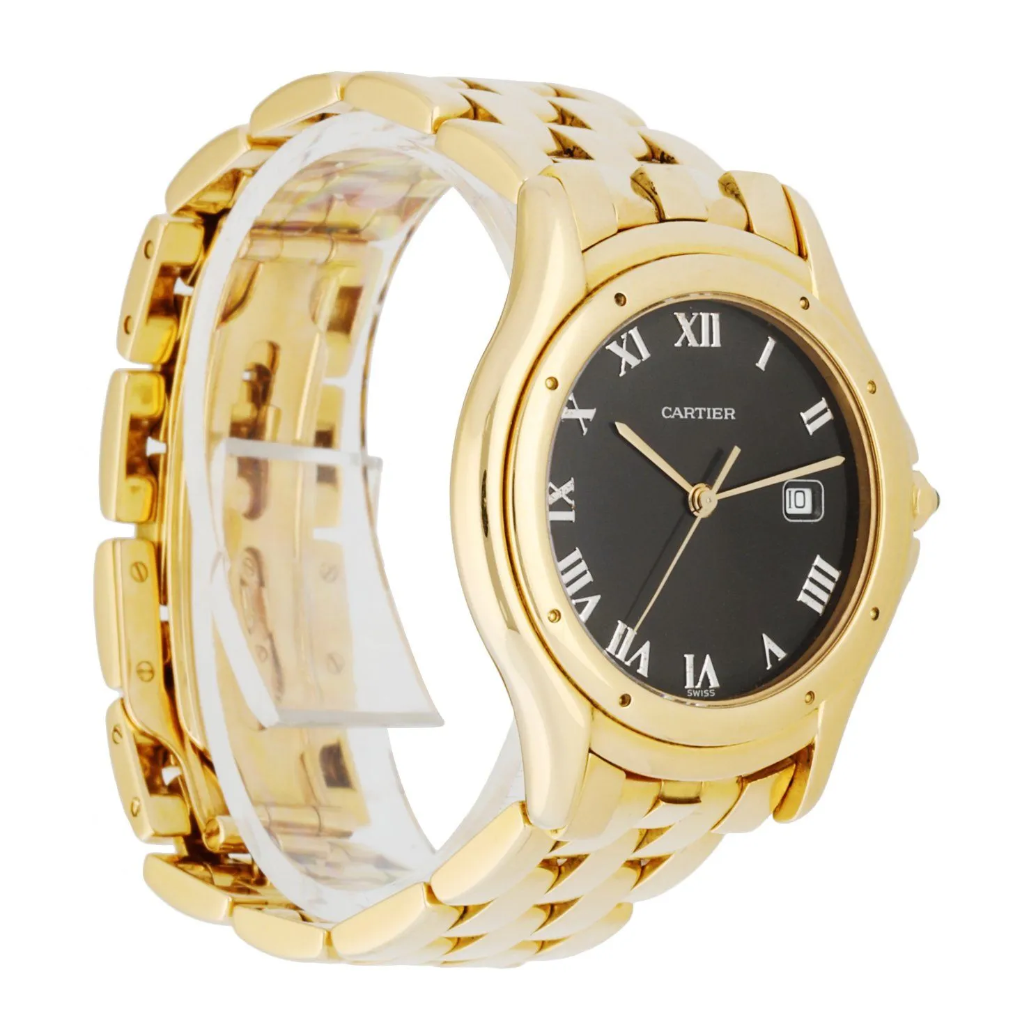 Cartier Cougar Panthere 116000R Large Yellow Gold Watch