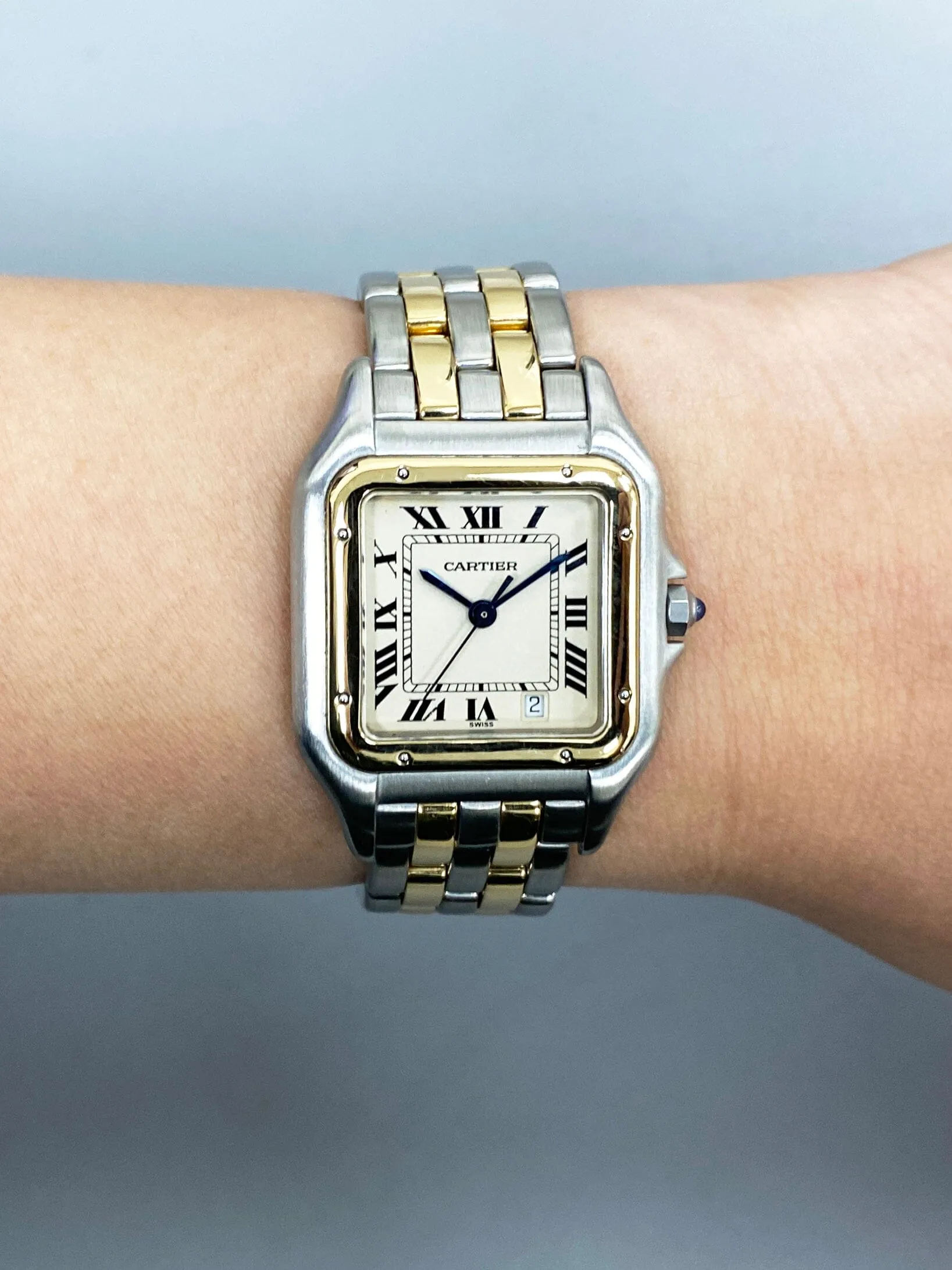 Cartier Panthere 83083242 Two Rows Midsize Ladies Watch