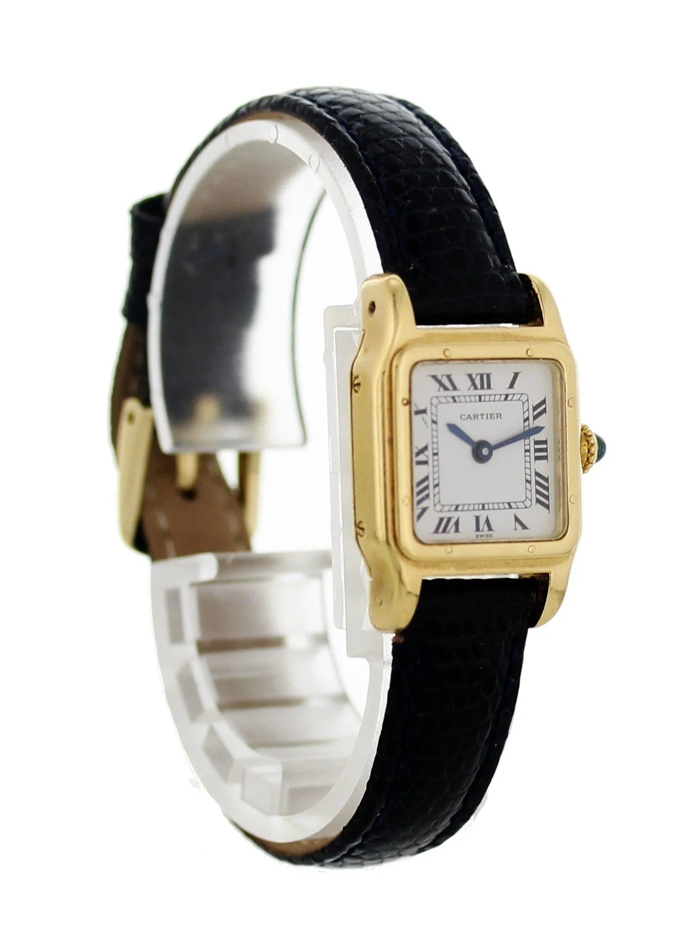 Cartier Santos Dumont Paris 18k Yellow Gold 15751 Watch