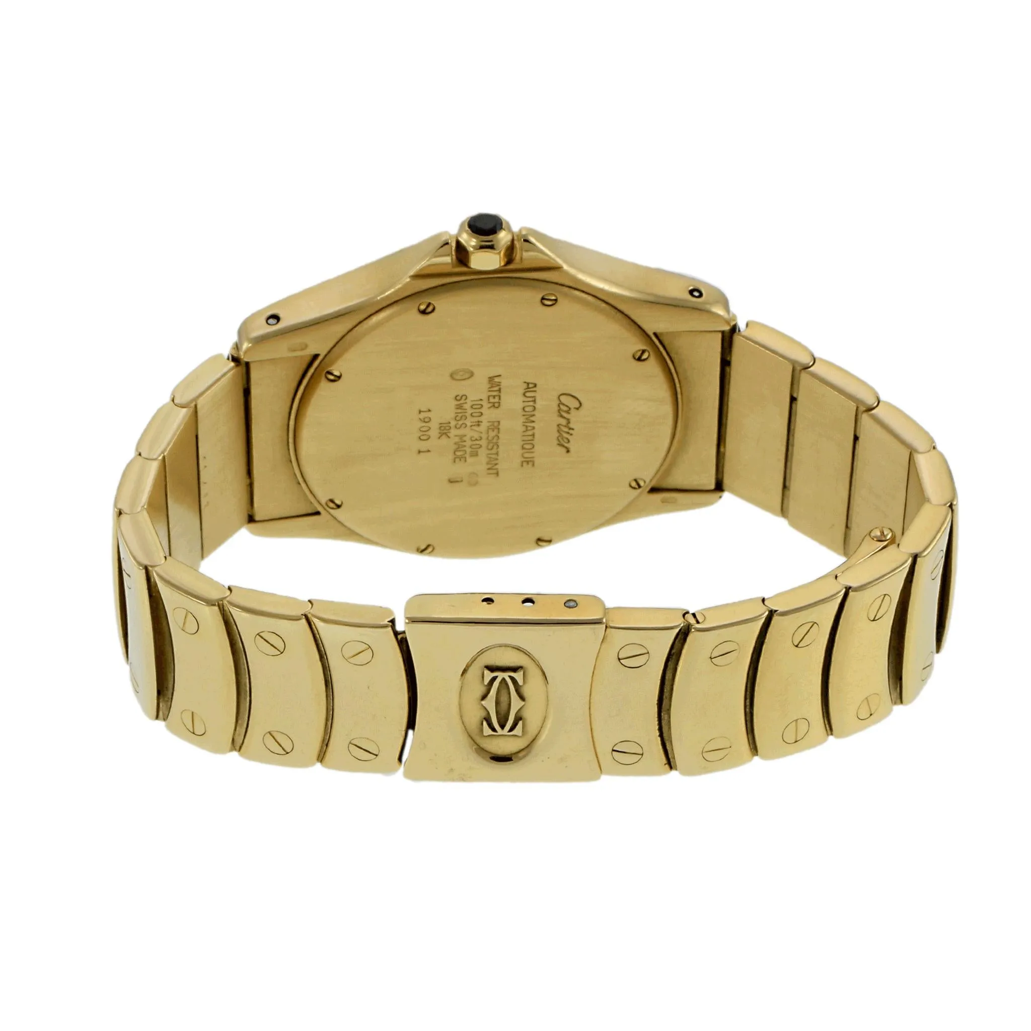 Cartier Santos Ronde Large Model 18K Yellow Gold – Automatic W20028G1