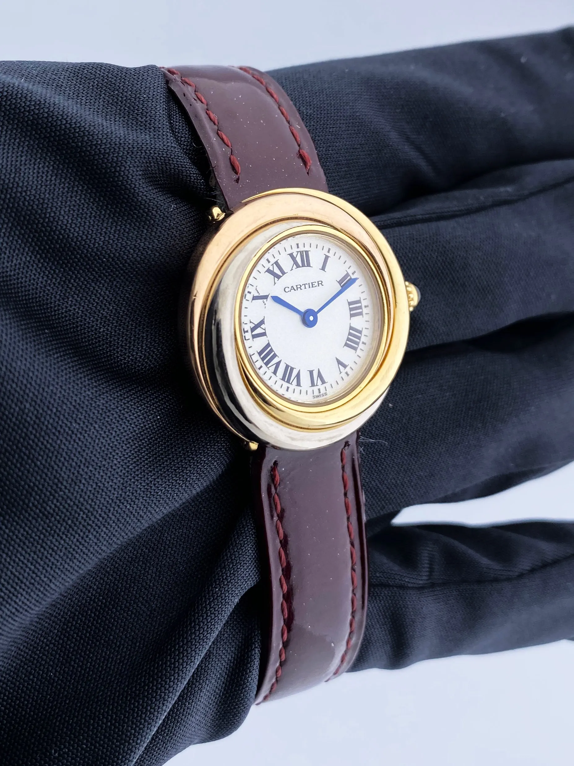 Cartier Trinity 2357 18k Gold Ladies Watch
