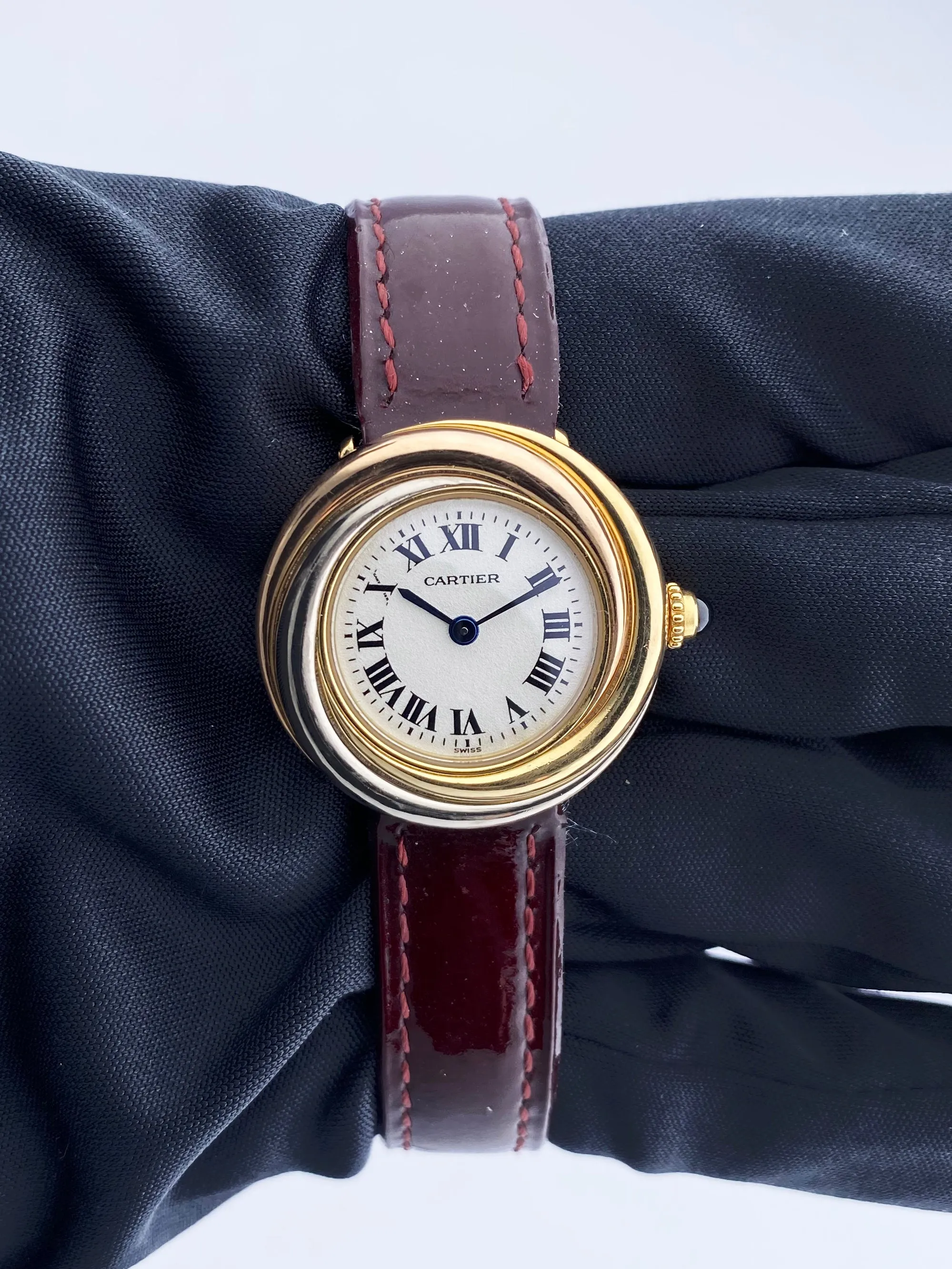 Cartier Trinity 2357 18k Gold Ladies Watch