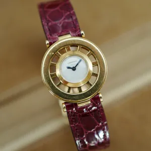 Cartier Yellow Gold Gouvernail Helm Watch (New Arrival)