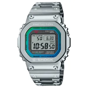 Casio G-Shock 5000 Full Metal Silver Blue Green GMWB5000PC-1