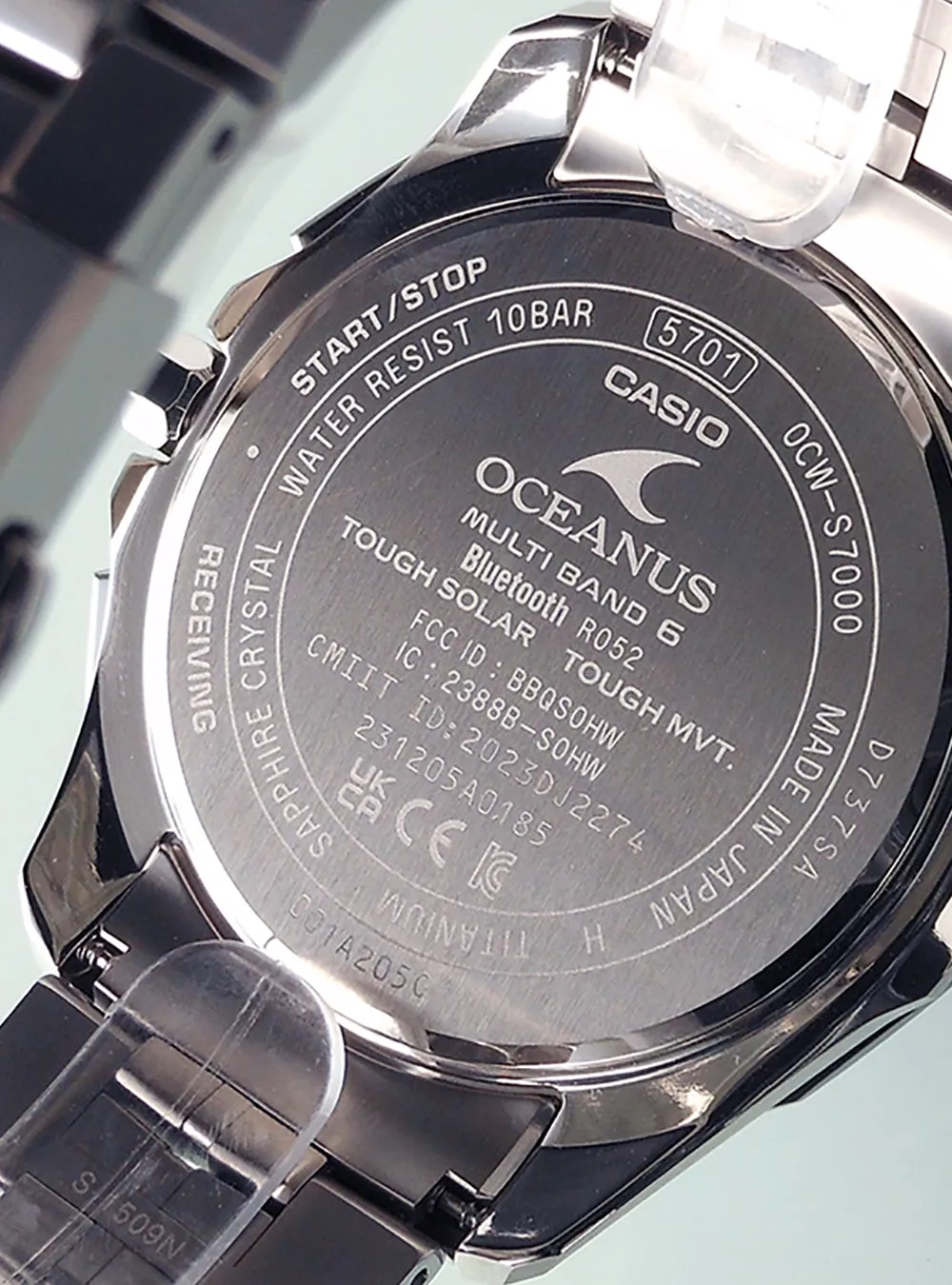 CASIO WATCH OCEANUS MANTA S7000 SERIES OCW-S7000C-2AJF(OCWS7000C-2A) LIMITED EDITION MADE IN JAPAN JDM