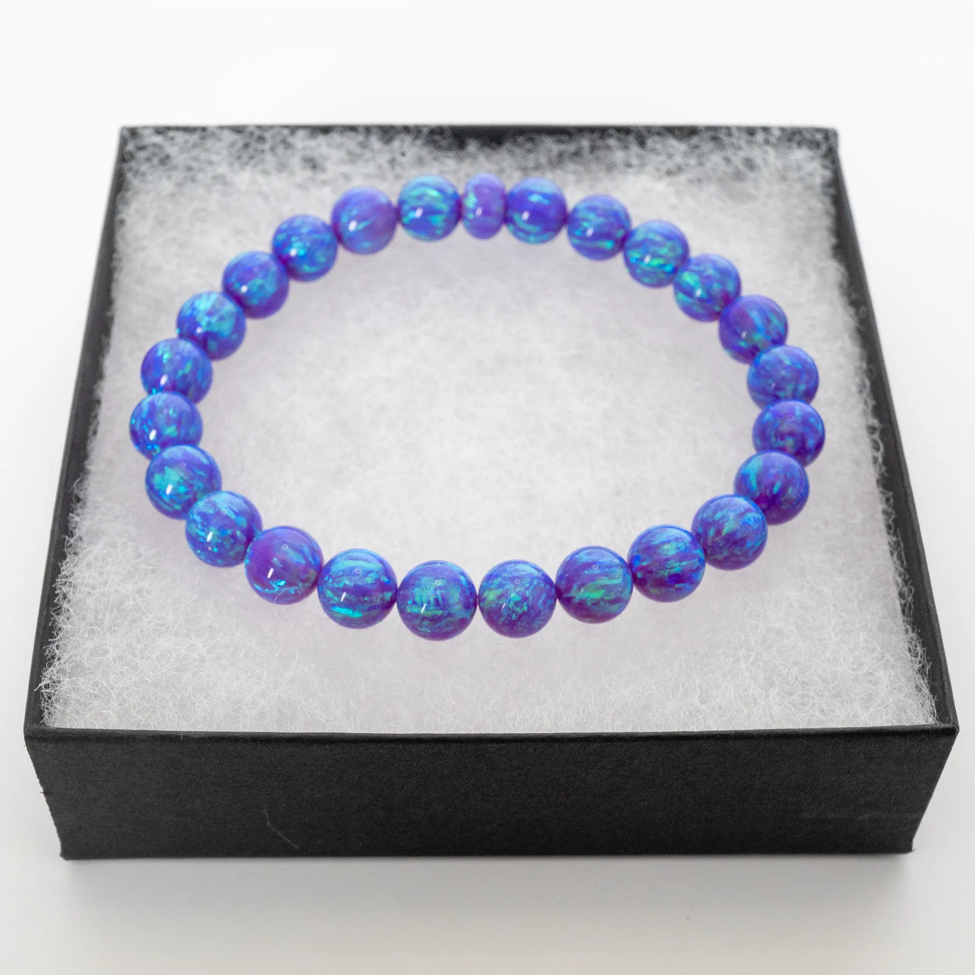 Cheshire Opal Beaded Bracelet