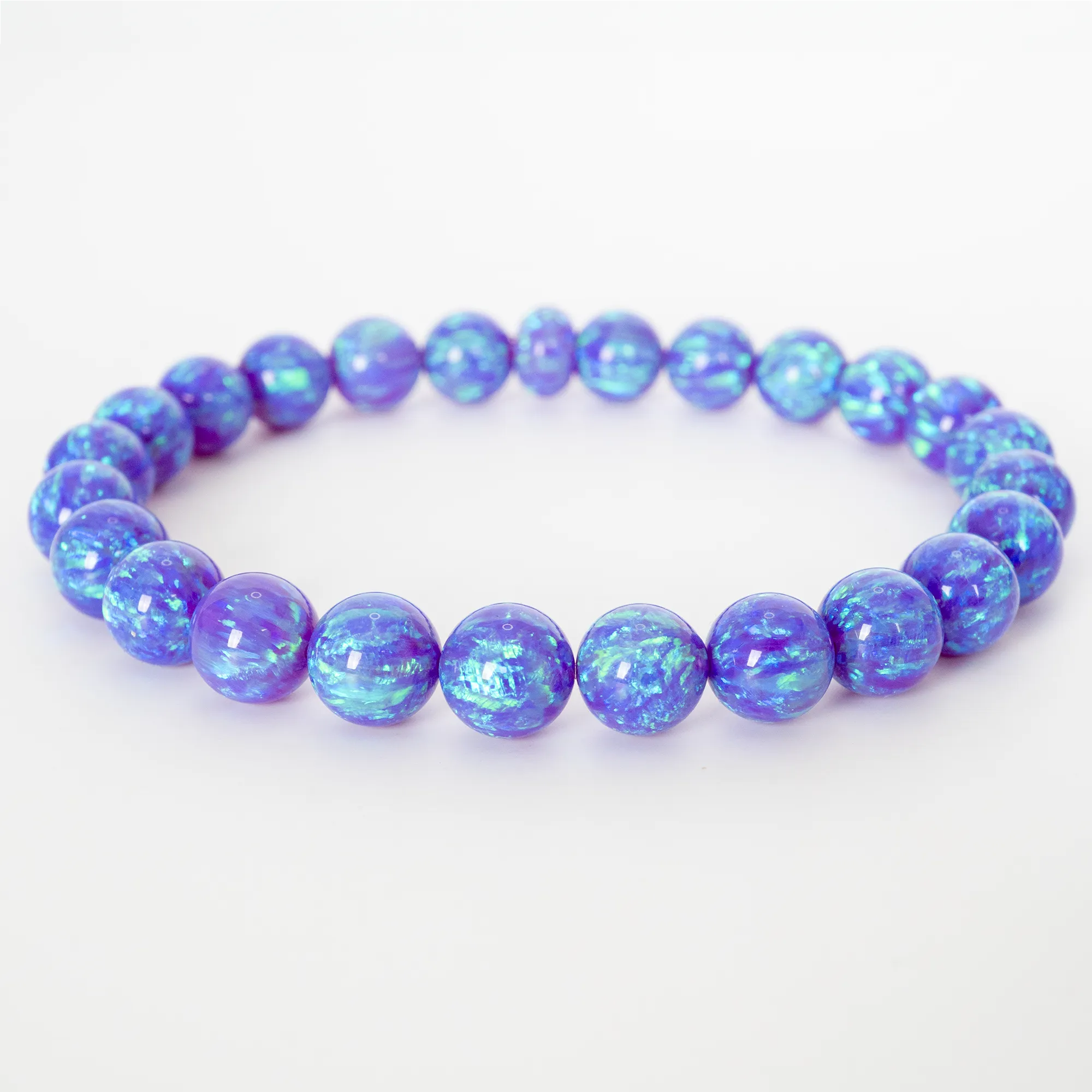 Cheshire Opal Beaded Bracelet