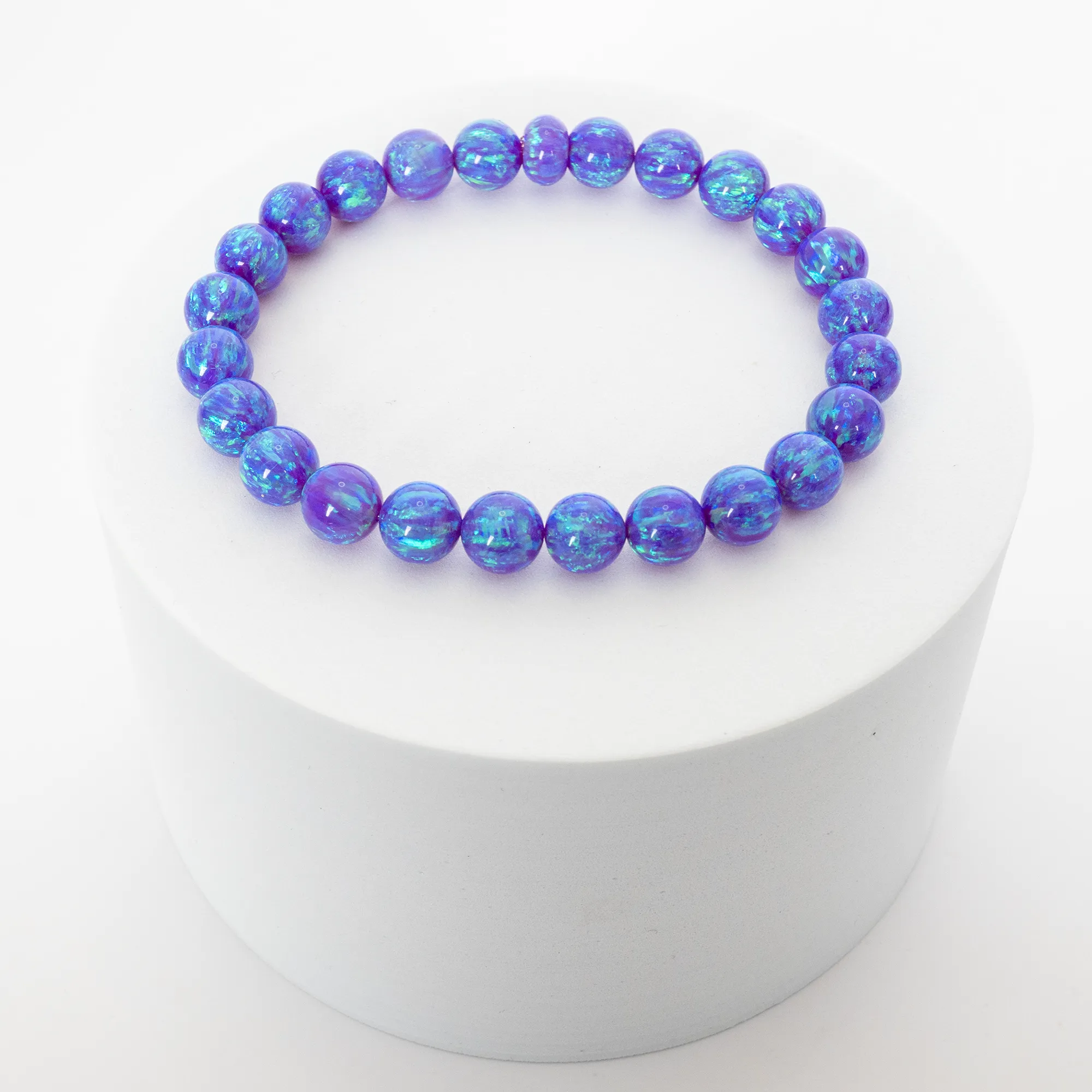 Cheshire Opal Beaded Bracelet