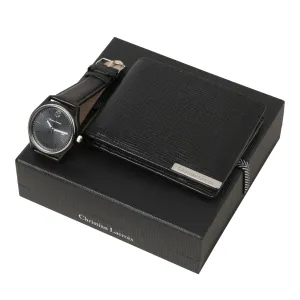 Christian Lacroix LPDW925A-Set More Black (wallet & watch)