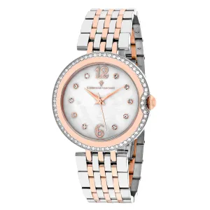 Christian Van Sant Women's Jasmine White MOP Dial Watch - CV1616