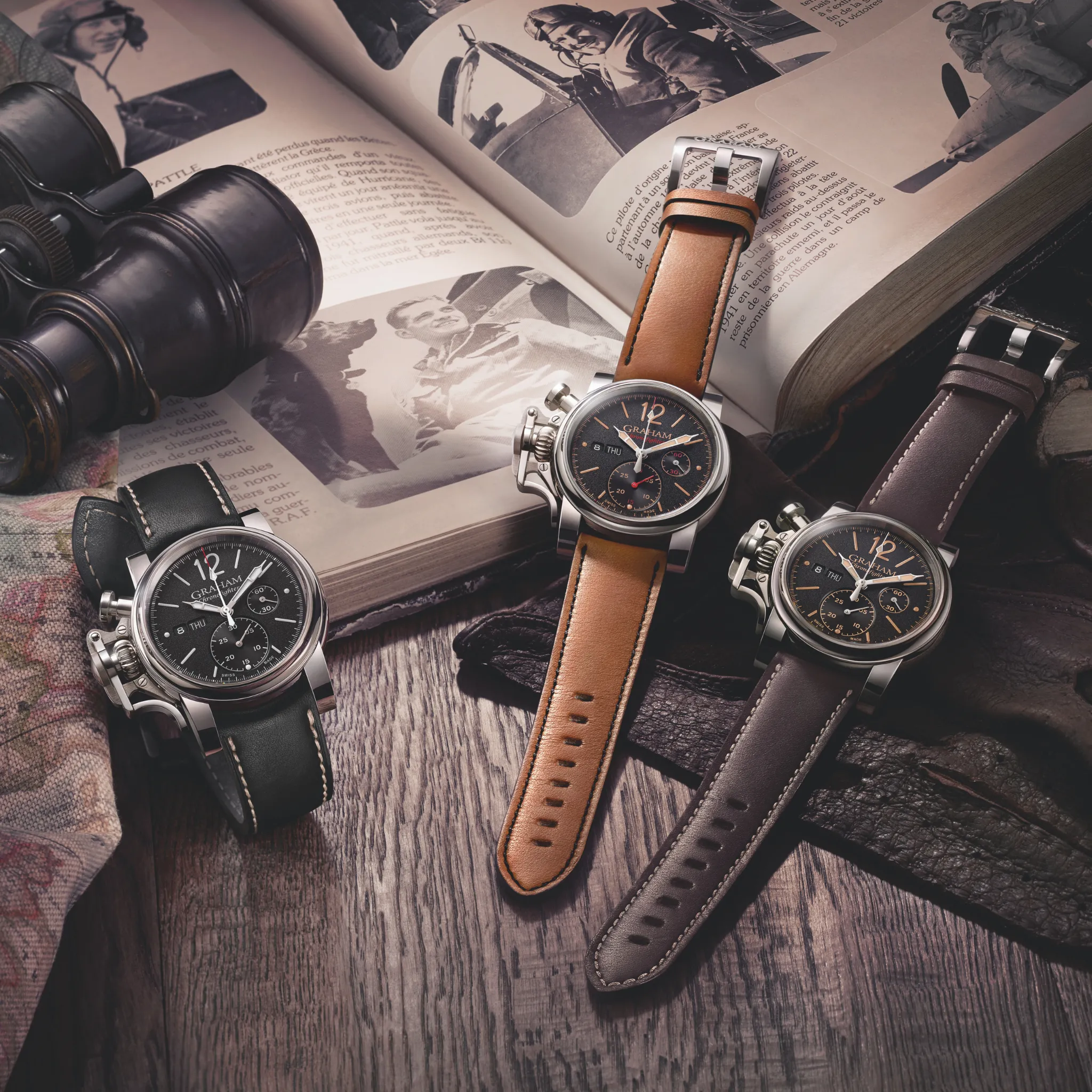 CHRONOFIGHTER VINTAGE (LIGHT BROWN)