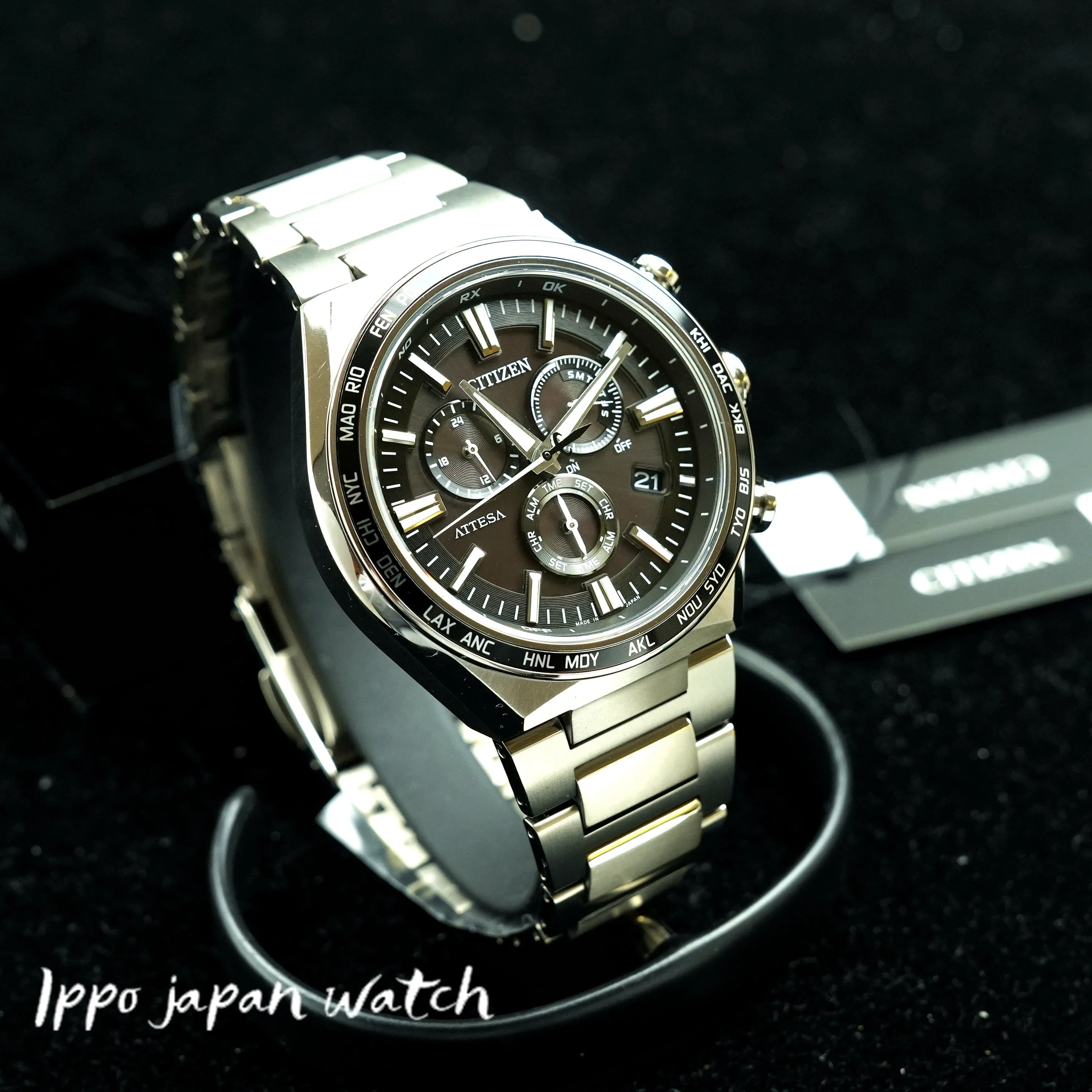 Citizen collection CB5966-69E solar quartz G870 G872 Stainless steel Waterproof for daily life watch 2024.1release