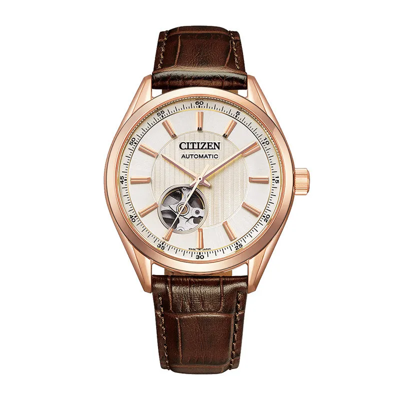Citizen collection NH9112-19A Mechanical 8229 leather 10ATM watch