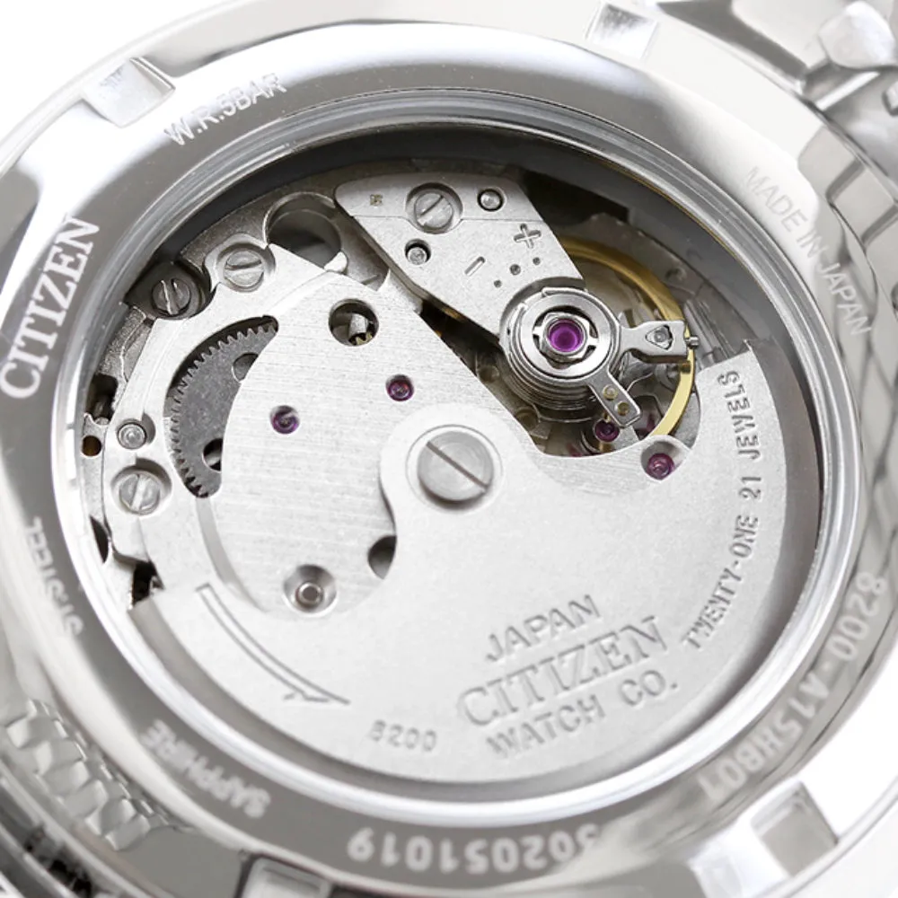 Citizen collection NY4050-62E Mechanical 8200 Stainless steel  5ATM watch 2023.11release