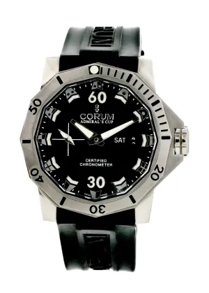 Corum Admiral's Cup 01.0085 Mens Watch Box Papers