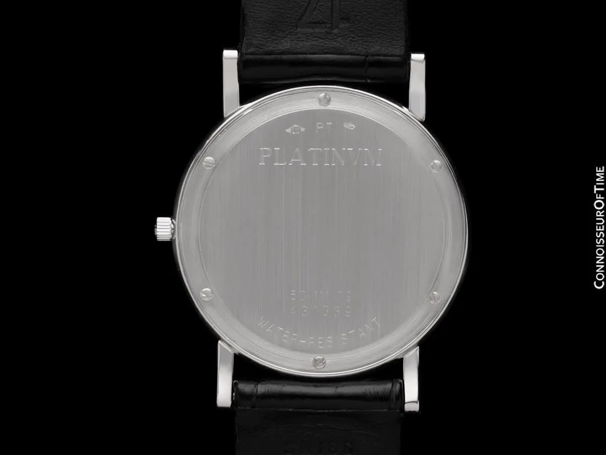 Corum Romvlvs Romulus Mens Watch - Platinum & Corum Factory Diamonds
