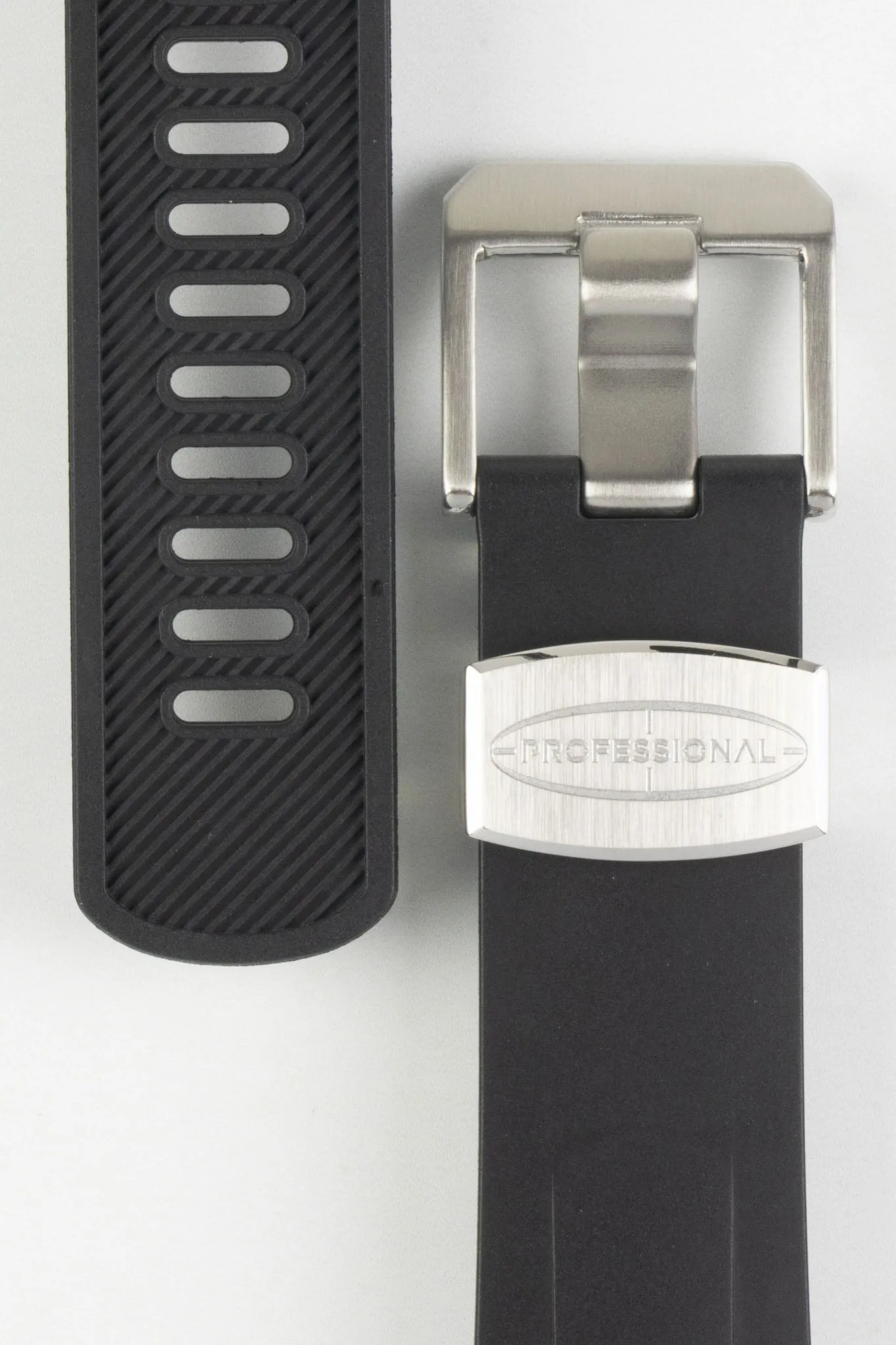 CRAFTER BLUE TD02 Rubber Watch Strap for Tudor Pelagos Series – BLACK