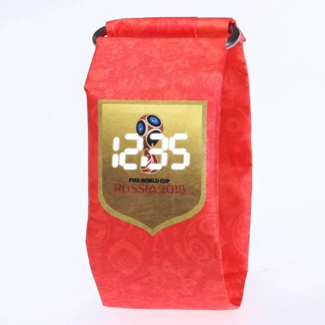 Creative Trend Paper Watch LED Digital Men Women Waterproof Strap Newspaper Student Sport Digital Watch Relogio Masculino Saat