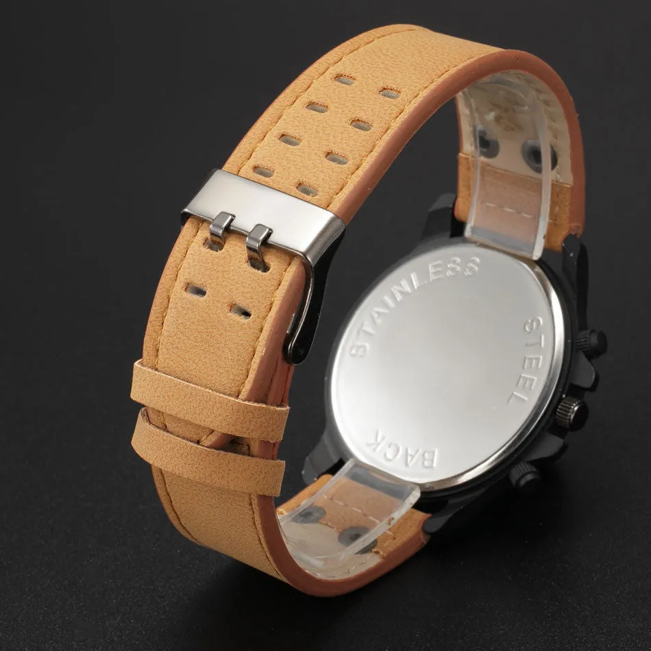Creative Vintage Classic Watches Men Daily Life Waterproof Strap Sport Army Quartz-watch Casual Charm Watch