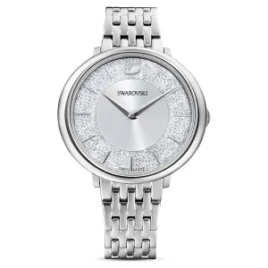 Crystalline Chic watch Swiss Made, Metal bracelet, Silver tone, Stainless steel 5544583