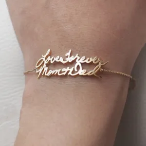 Customizable Double Name Bracelet