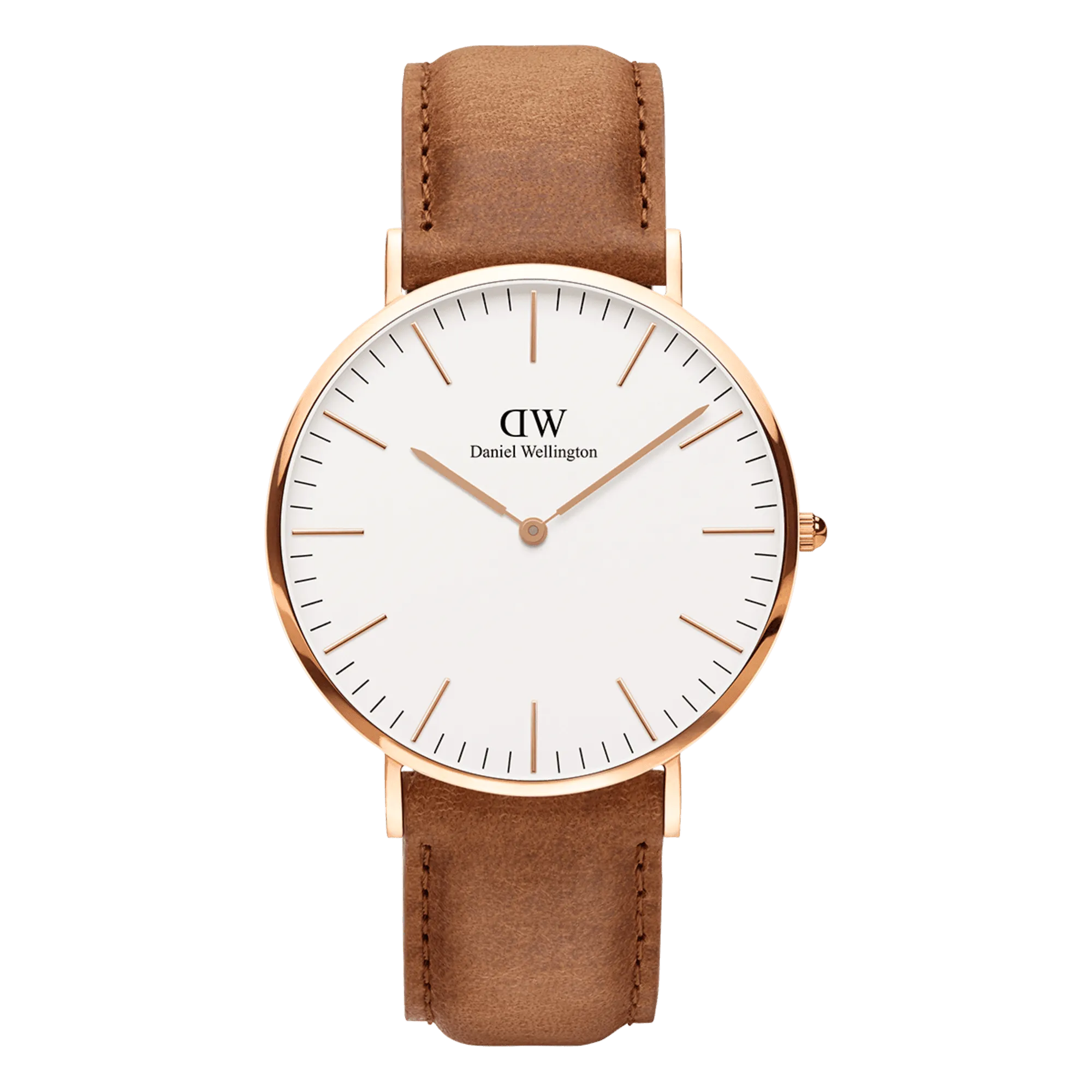Daniel Wellington Classic 40 Durham Rose Gold & White Watch