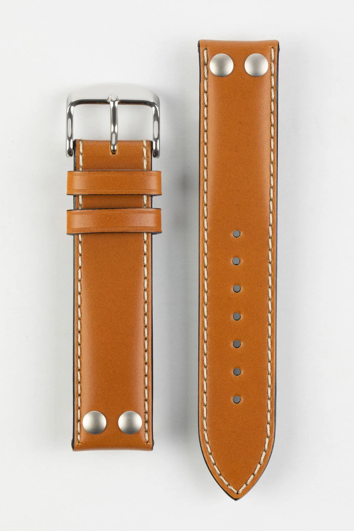 Di-Modell IKARUS Pilot Sport Watch Strap in GOLD BROWN